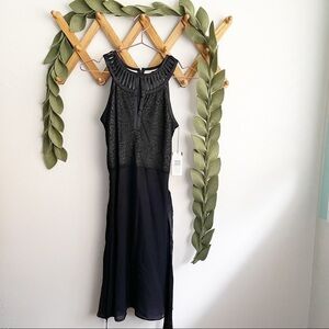 Etcetera Black Silk / Lace Countess Dress